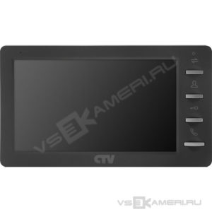 Видеодомофон CTV-M1701MD графит