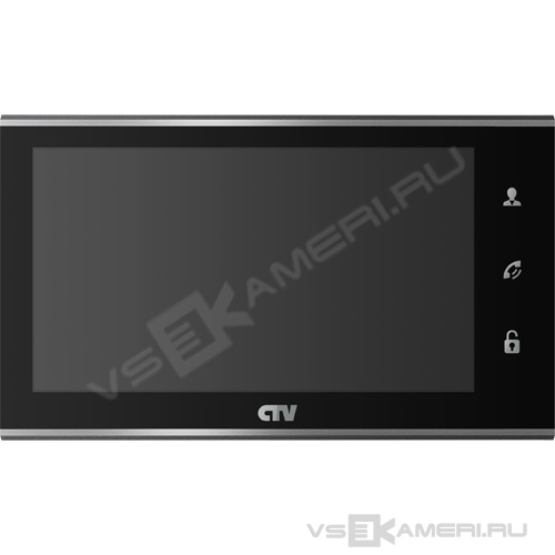 Видеодомофон CTV-M2702MD черный